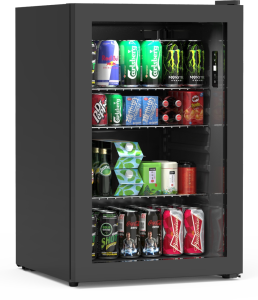 SC-128 Commercial Black Beverage Cooler simen supply