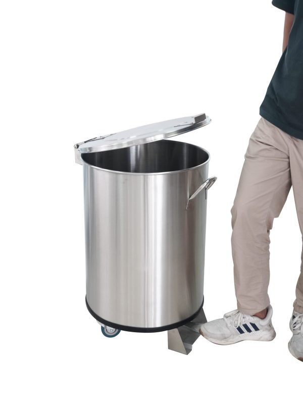 Stainless Steel Trash Bin