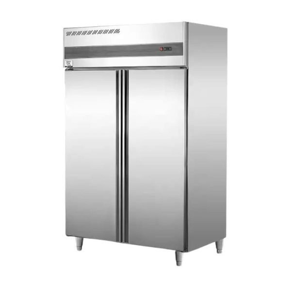 stainless steel freezer 2 doors
