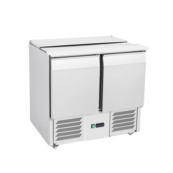 Simen Commercial Saladette with Stainless Steel Cover